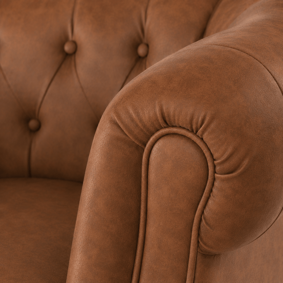 Esther Tub Chair Tan By Black Mango Interiors