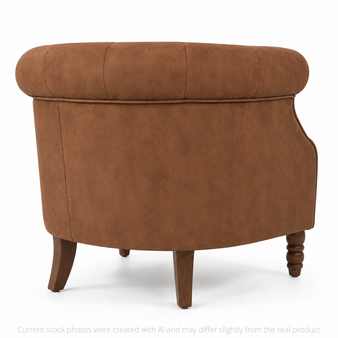 Esther Tub Chair Tan By Black Mango Interiors