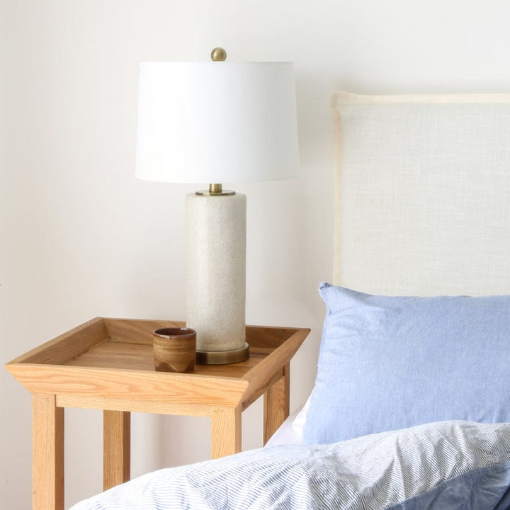 Freya Classic Resin Table Lamp By Black Mango Interiors