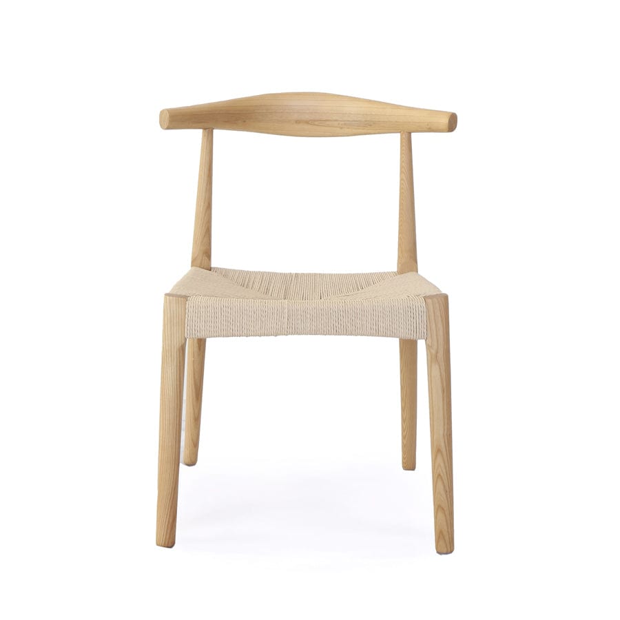 Gigi Paper Loan Dining Chair Natural | Set of 2 By Black Mango