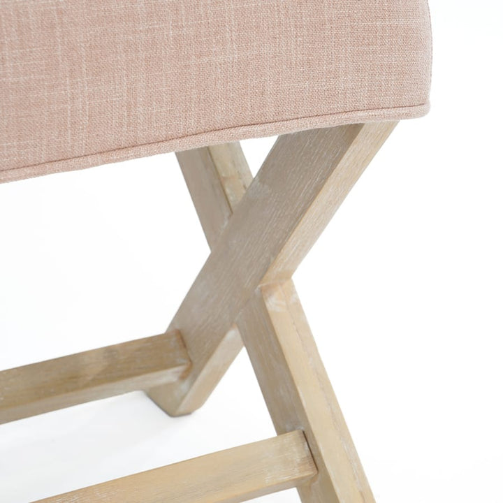 Gracie Dressing Bench Blush By Black Mango Interiors