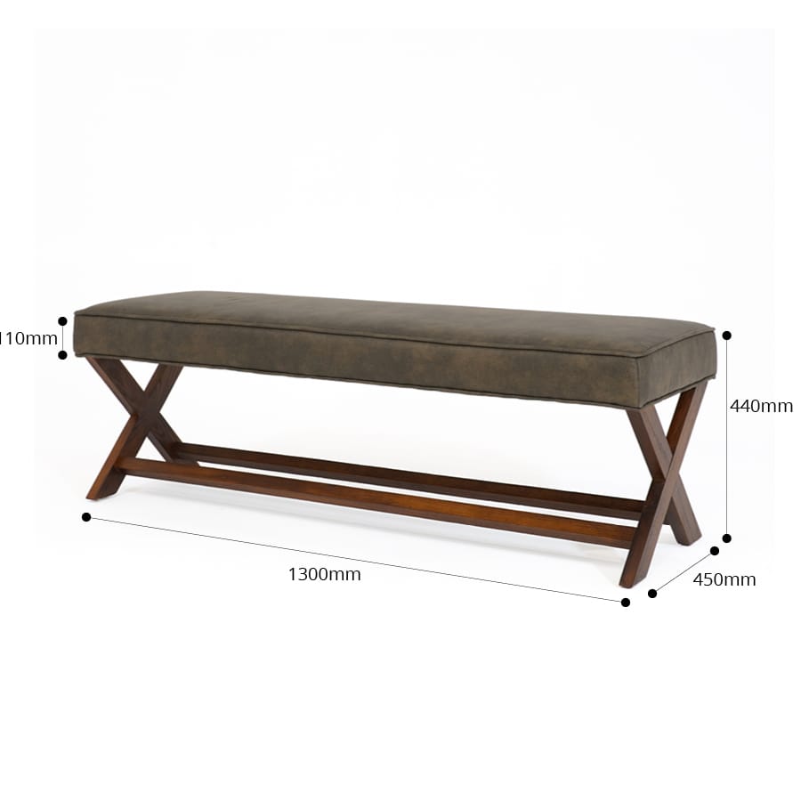 Gracie Dressing Bench Brunswick By Black Mango Interiors