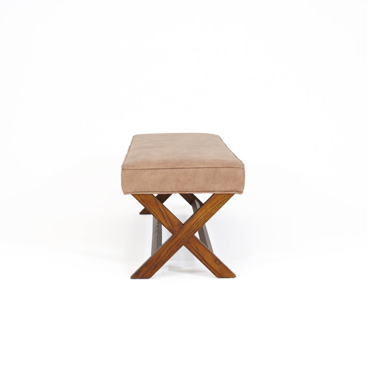 Gracie Dressing Bench Fawn By Black Mango Interiors