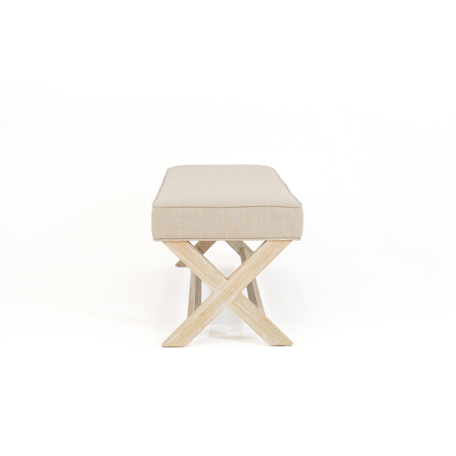 Gracie Dressing Bench Linen By Black Mango Interiors