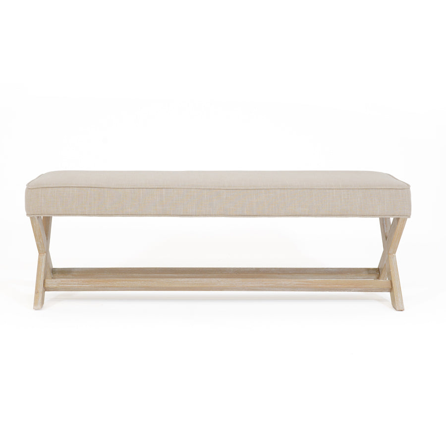 Gracie Dressing Bench Linen By Black Mango Interiors