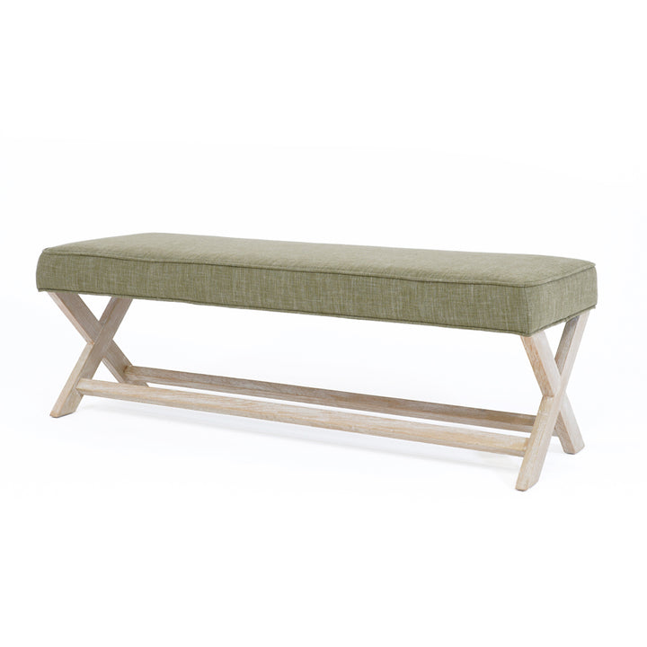 Gracie Dressing Bench Olive By Black Mango Interiors