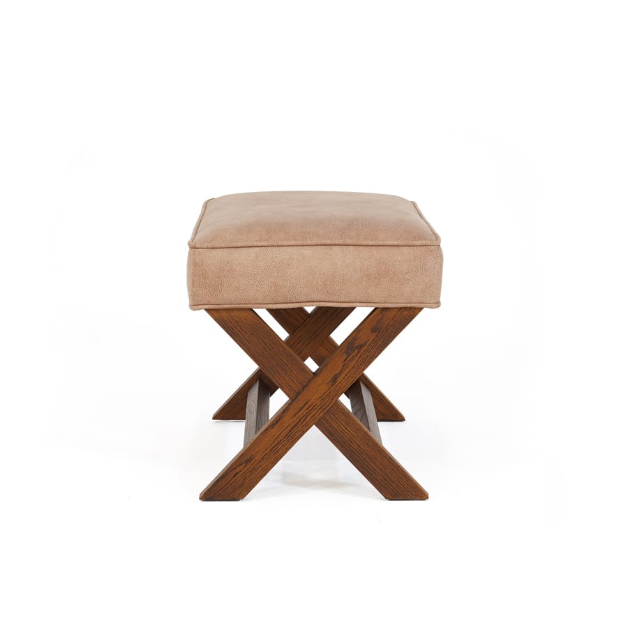 Gracie Ottoman Fawn By Black Mango Interiors