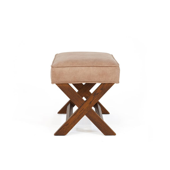 Gracie Ottoman Fawn By Black Mango Interiors