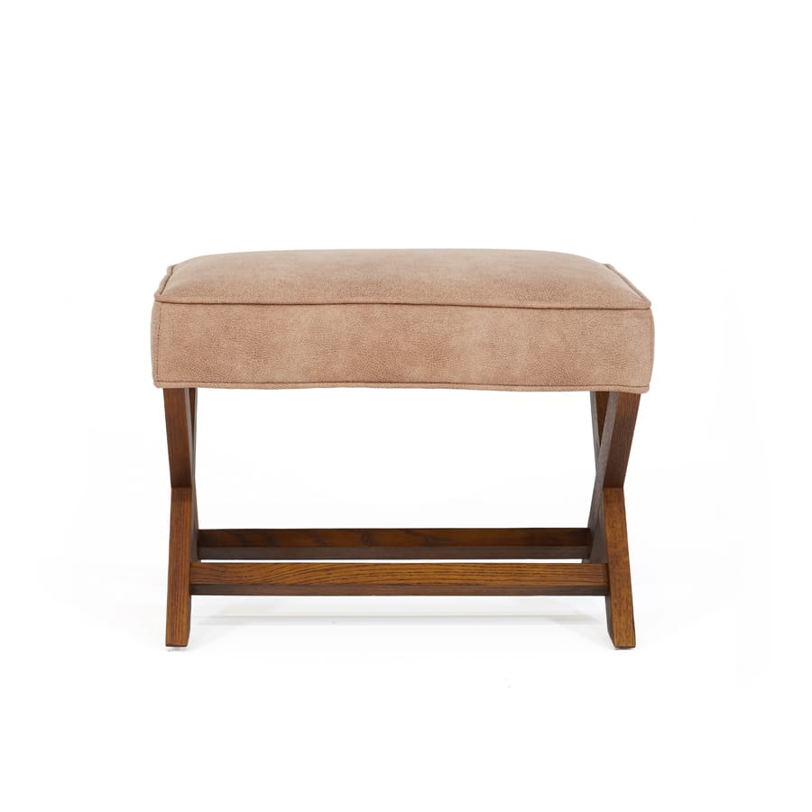 Gracie Ottoman Fawn By Black Mango Interiors