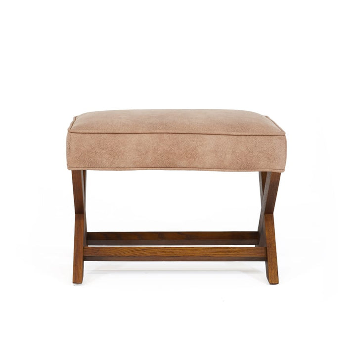 Gracie Ottoman Fawn By Black Mango Interiors