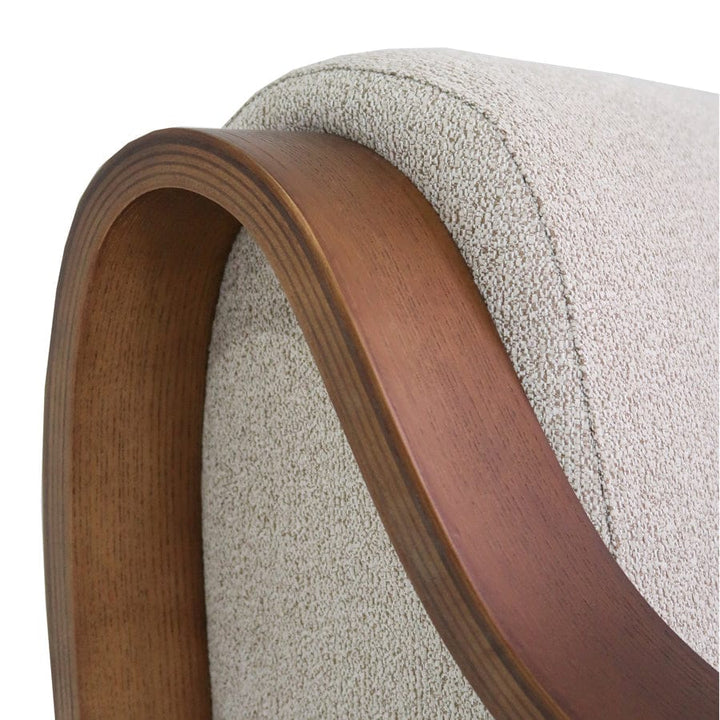 Hadley Arm Chair Biscuit By Black Mango