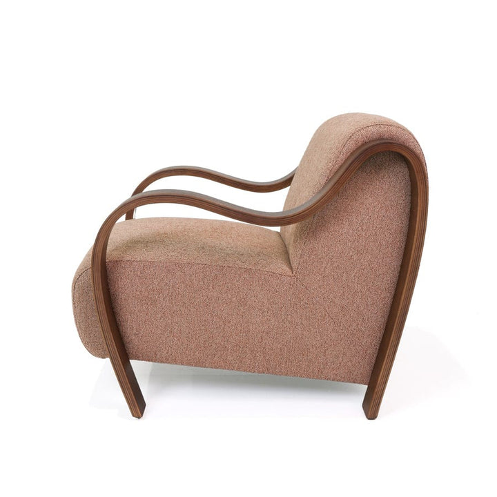 Hadley Arm Chair Blush By Black Mango
