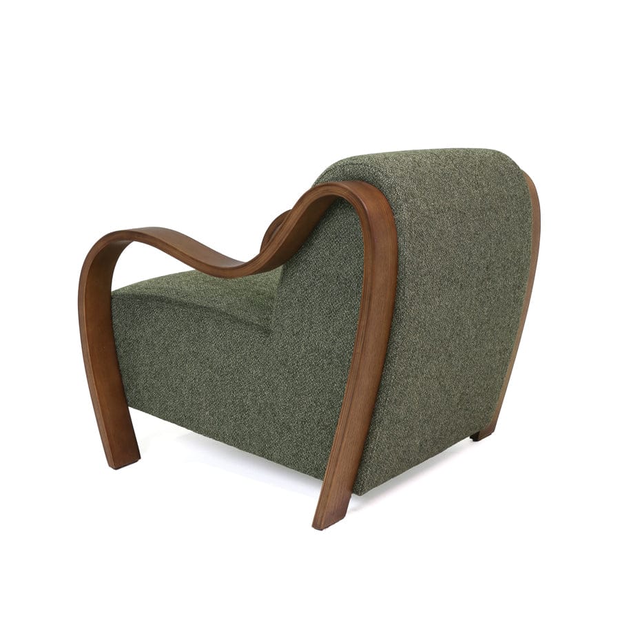Hadley Arm Chair Forest By Black Mango