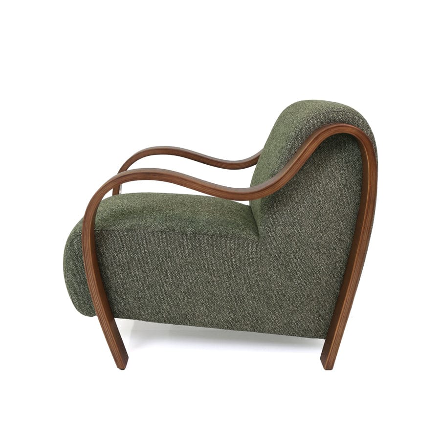 Hadley Arm Chair Forest By Black Mango