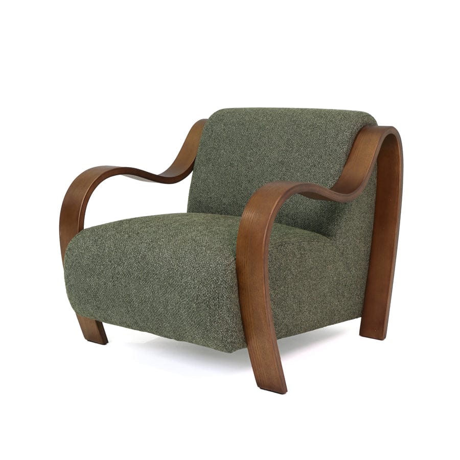 Hadley Arm Chair Forest By Black Mango