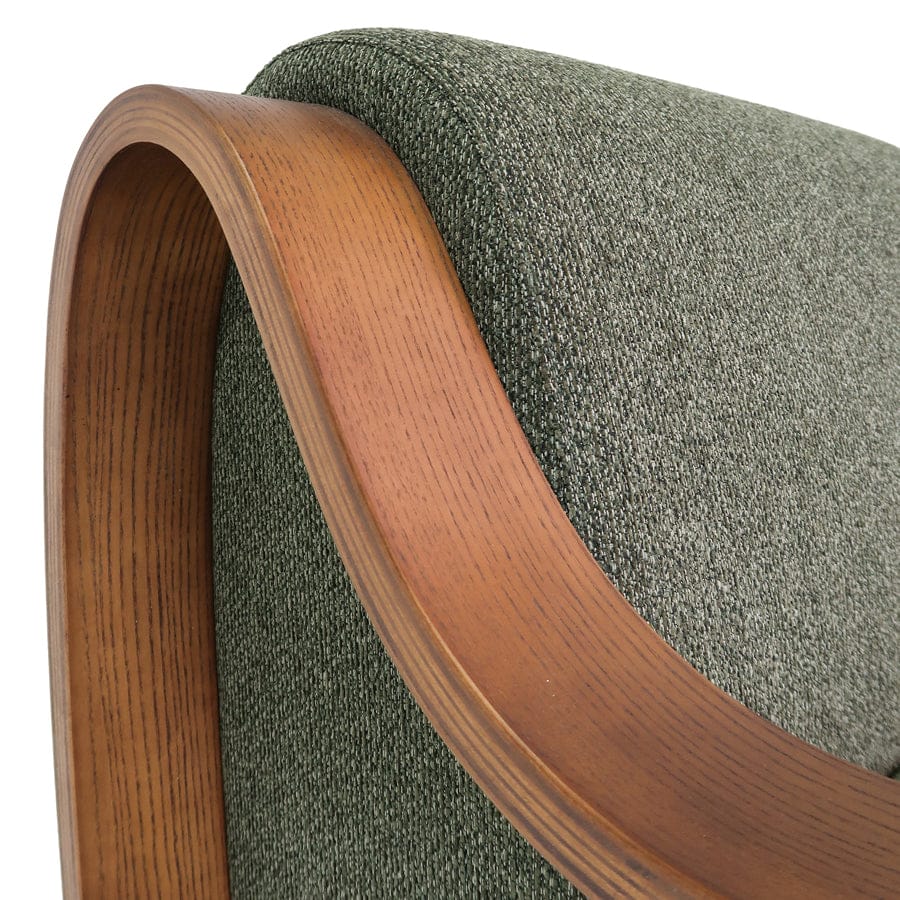 Hadley Arm Chair Forest By Black Mango