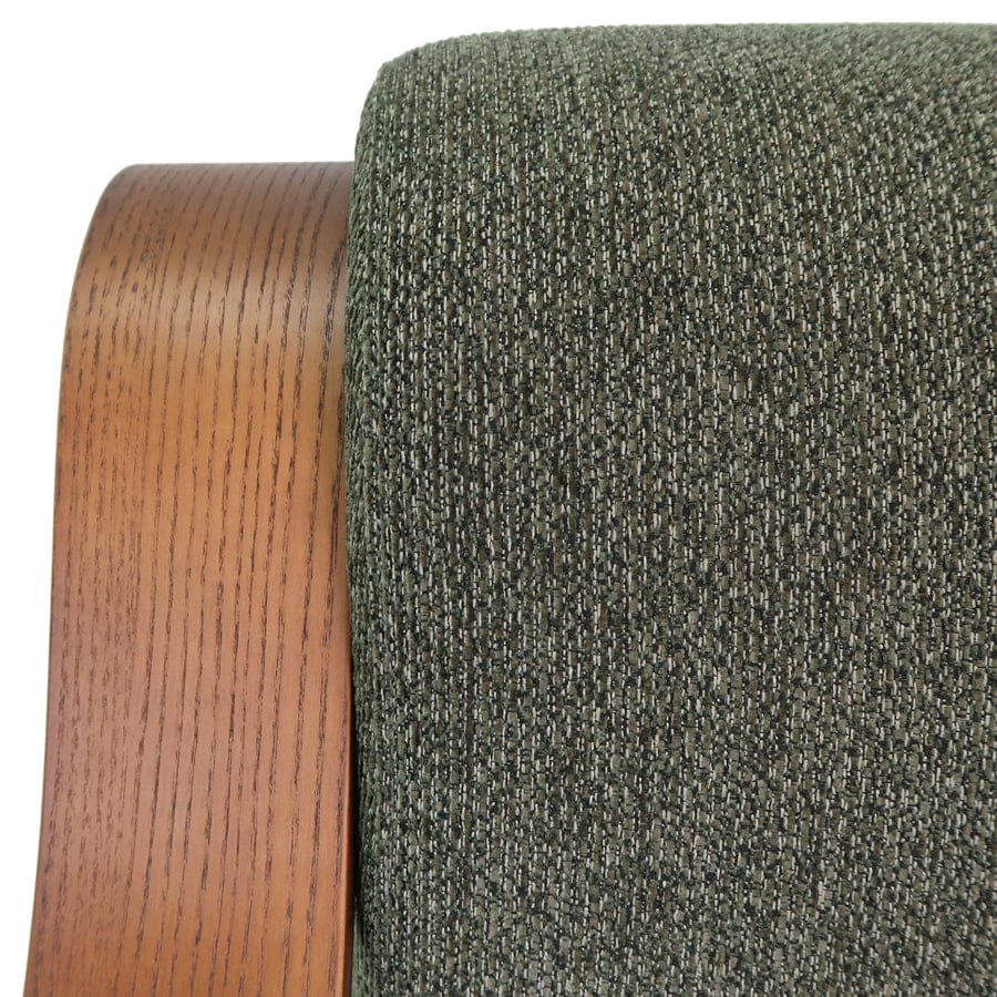 Hadley Arm Chair Forest By Black Mango