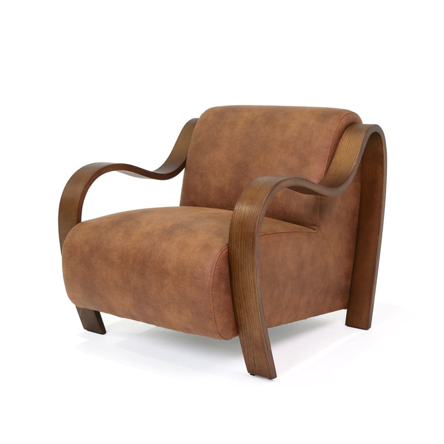 Hadley Arm Chair Tan By Black Mango