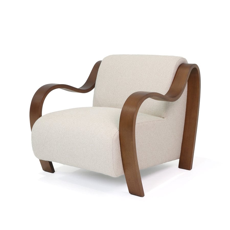Hadley Arm Chair Tusk By Black Mango
