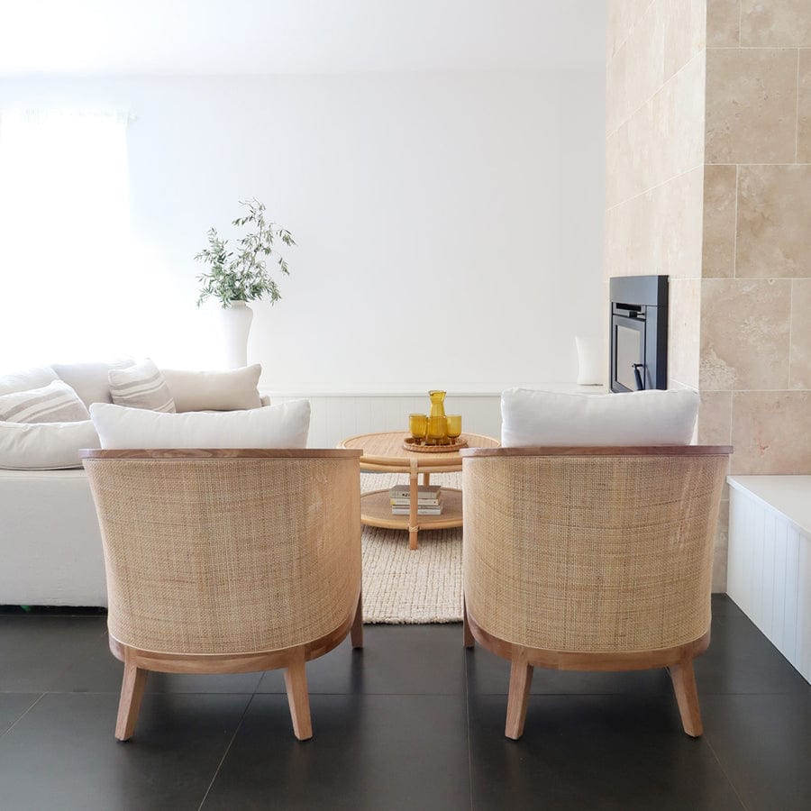 Hampton Tub Chair Black Mango Interiors - Main Image