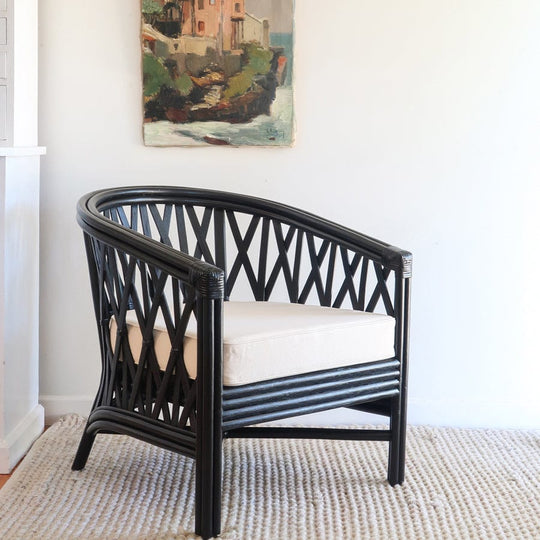 Rattan Lounge Chairs Shop Rattan Outdoor Accent Chairs Online Black