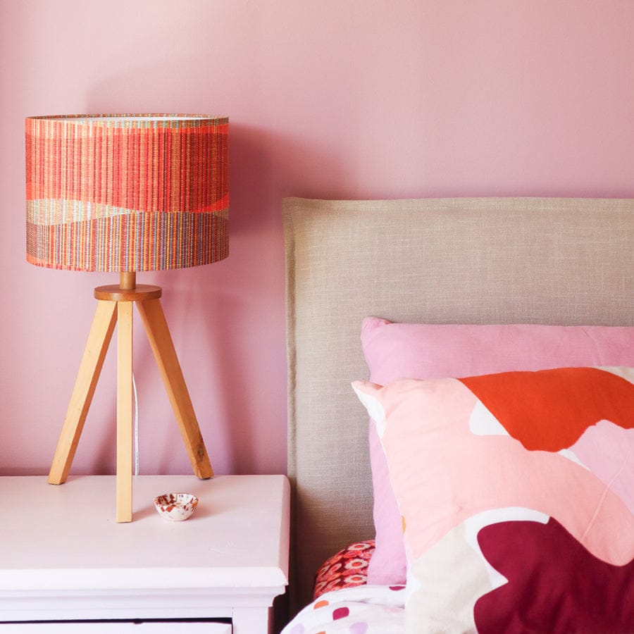Juno Bedhead with Slipcover Double Size Linen By Black Mango Interiors