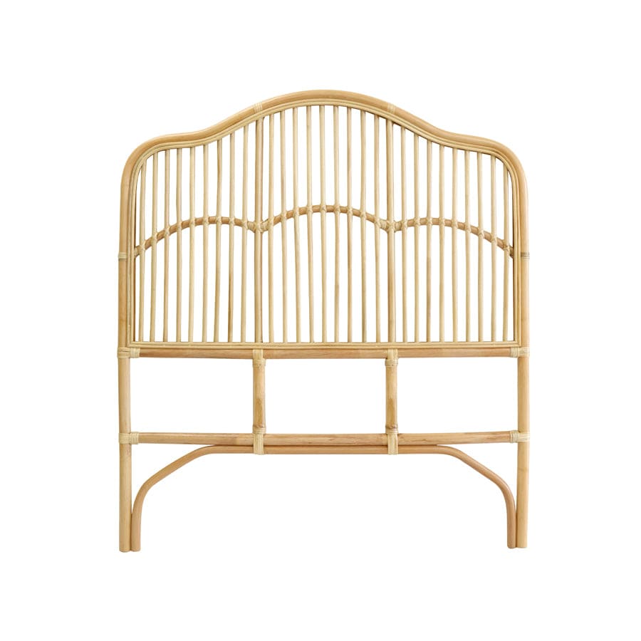 Rattan Bedheads Black Mango Interiors