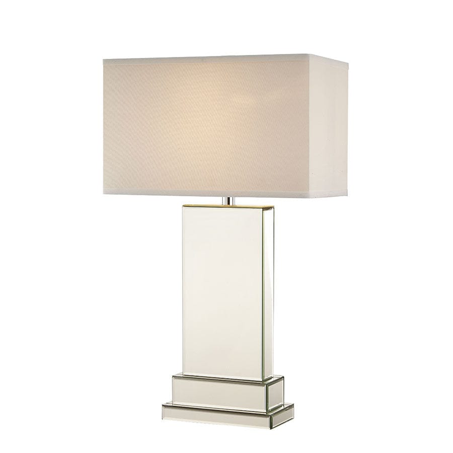 Lydia Mirror Tower Table Lamp By Black Mango