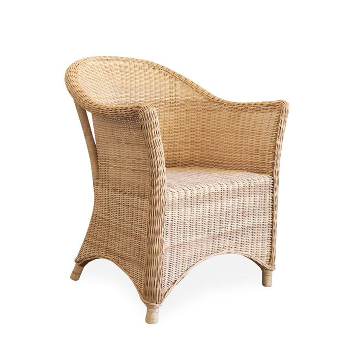Madison Rattan Arm Chair Natural By Black Mango
