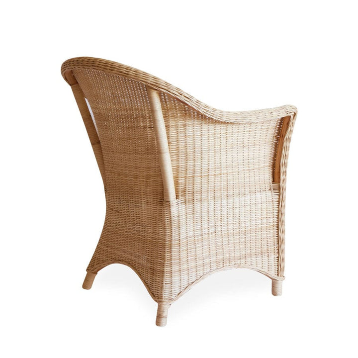 Madison Rattan Arm Chair Natural By Black Mango