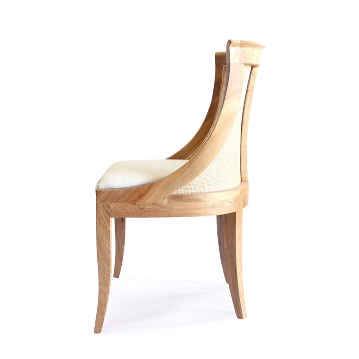 Madrid Dining Chair Natural By Black Mango