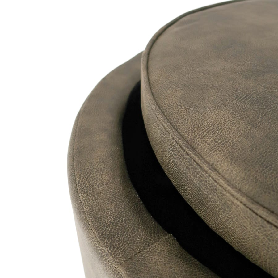 Mae Storage Ottoman Large Brunswick By Black Mango Interiors