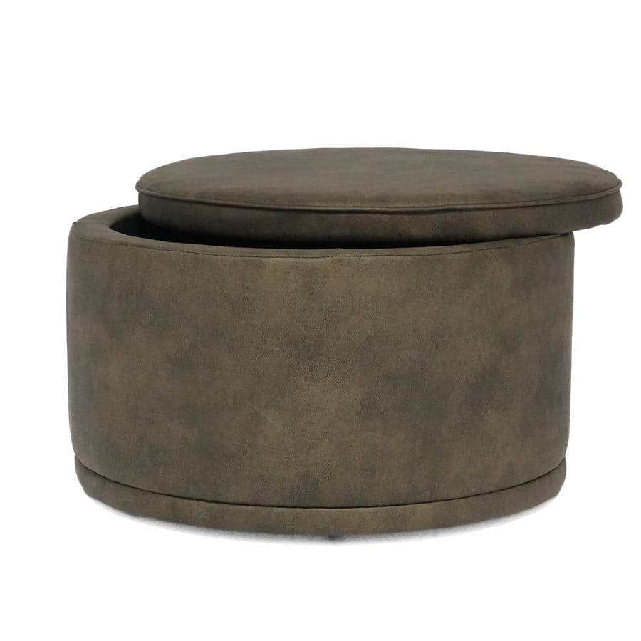 Mae Storage Ottoman Large Brunswick By Black Mango Interiors