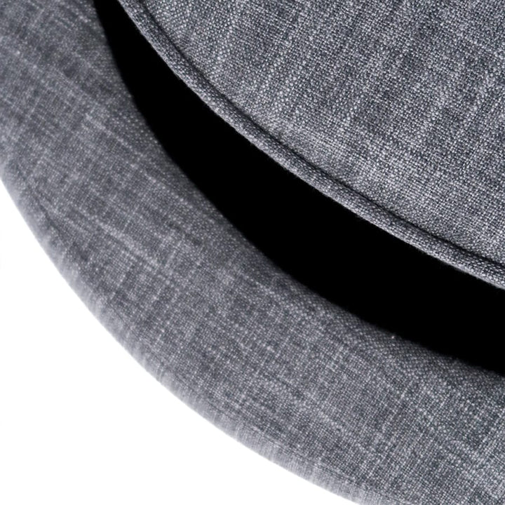 Mae Storage Ottoman Large Charcoal By Black Mango Interiors