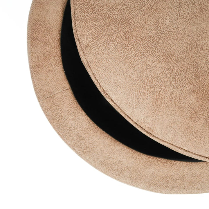 Mae Storage Ottoman Large Fawn By Black Mango Interiors