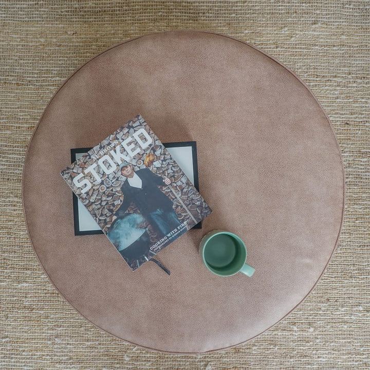 Mae Storage Ottoman Large Fawn By Black Mango Interiors