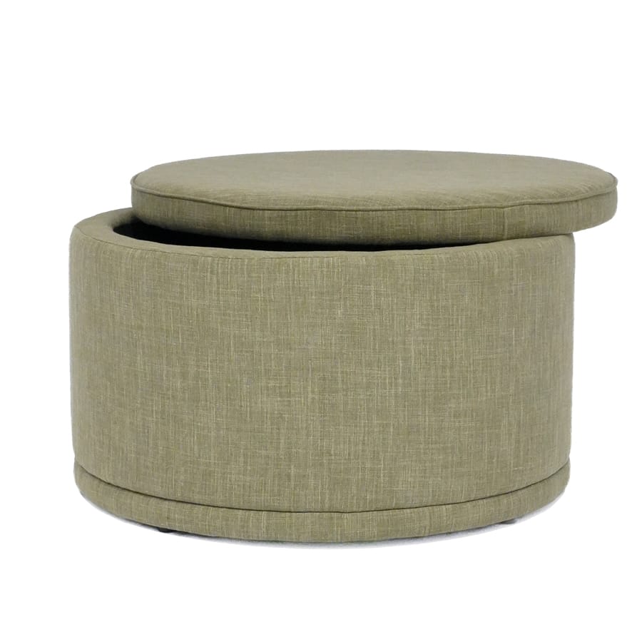 Mae Storage Ottoman Large Olive By Black Mango Interiors
