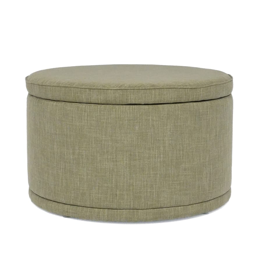 Mae Storage Ottoman Large Olive By Black Mango Interiors