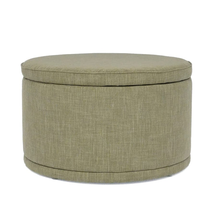Mae Storage Ottoman Large Olive By Black Mango Interiors