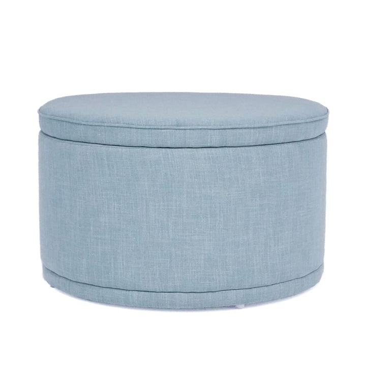 Mae Storage Ottoman Large Sky By Black Mango Interiors