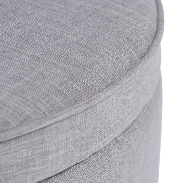 Mae Storage Ottoman Large Steel By Black Mango Interiors