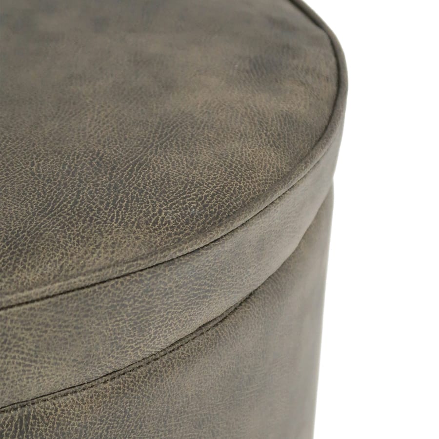 Mae Storage Ottoman Small Brunswick By Black Mango Interiors