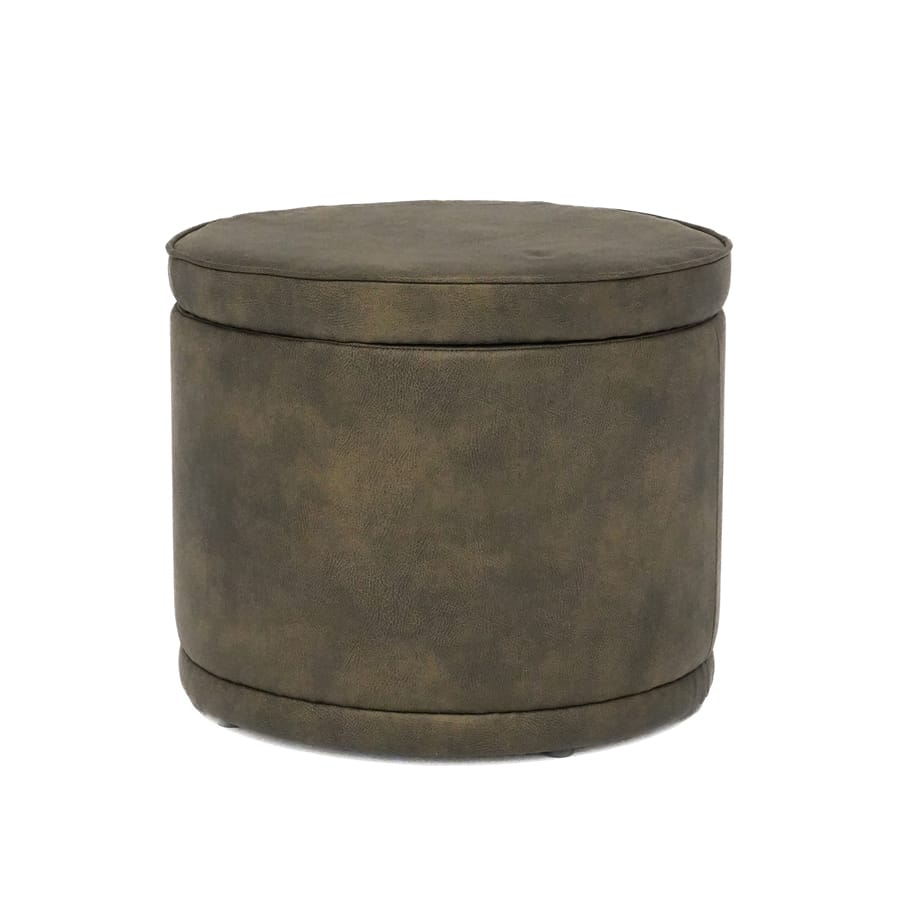 Mae Storage Ottoman Small Brunswick By Black Mango Interiors