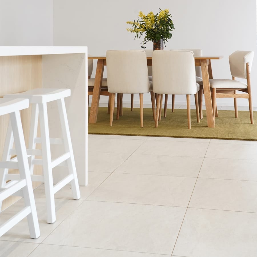 Maggie Solid Elm Counter Stool White By Black Mango Interiors