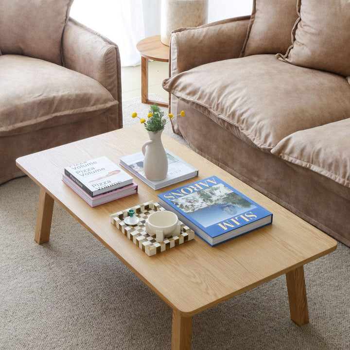 Mari Oak Coffee Table By Black Mango Interiors