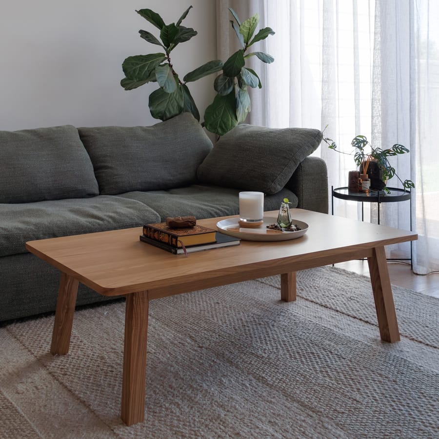 Mari Oak Coffee Table By Black Mango Interiors