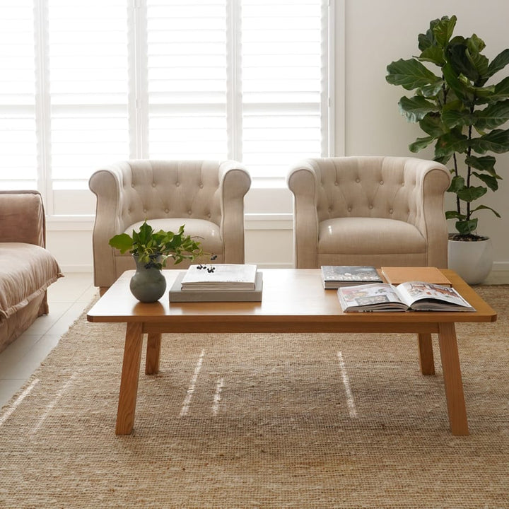 Mari Oak Coffee Table By Black Mango Interiors
