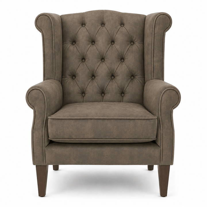 Royale Wingback Arm Chair Brunswick By Black Mango Interiors