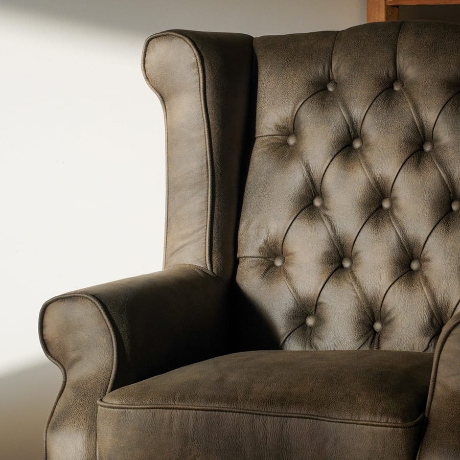Royale Wingback Arm Chair Brunswick By Black Mango Interiors