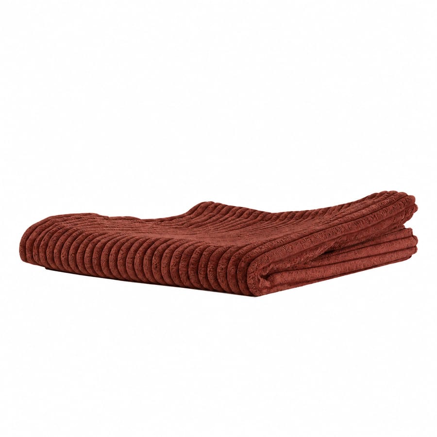 Rust (PRE-ORDER) The Cloud Single Seater Corduroy Slipcover ONLY By Black Mango Interiors